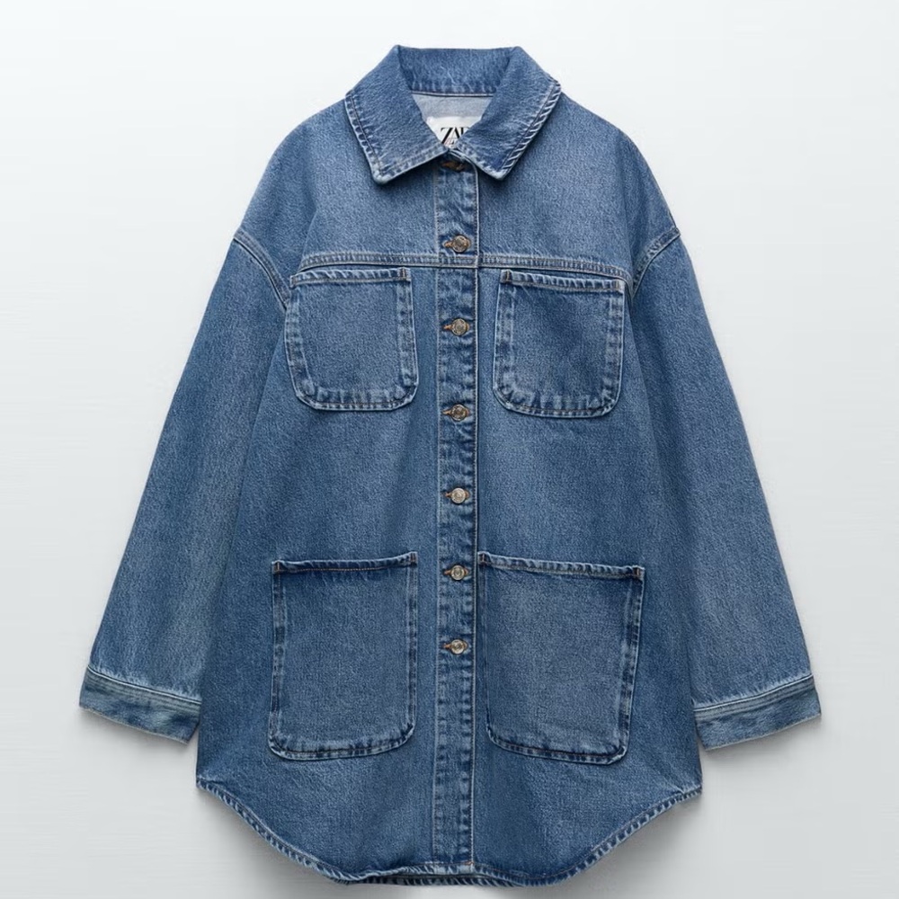 ISO Zara x Charlotte Gainsbourg Denim Jacket / Size XS